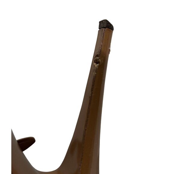 Yves Saint Laurent Tribute 105 Sandals in Vitello Vernice Soft Nude - Picture 9 of 10